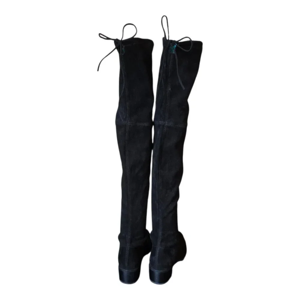 LNWOT  -  STUART WIETZMAN Over the Knee Suede Boots sz 8